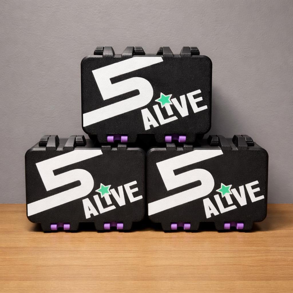 5 Alive Card Game Box – Custom Storage Case for Cards, Family Game Organizer