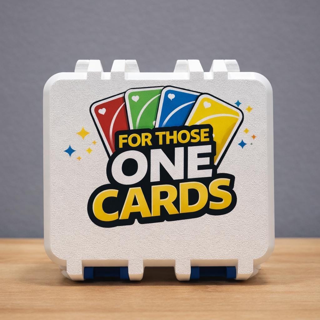 Custom 3D Printed Card Box | Trading & Game Card Storage