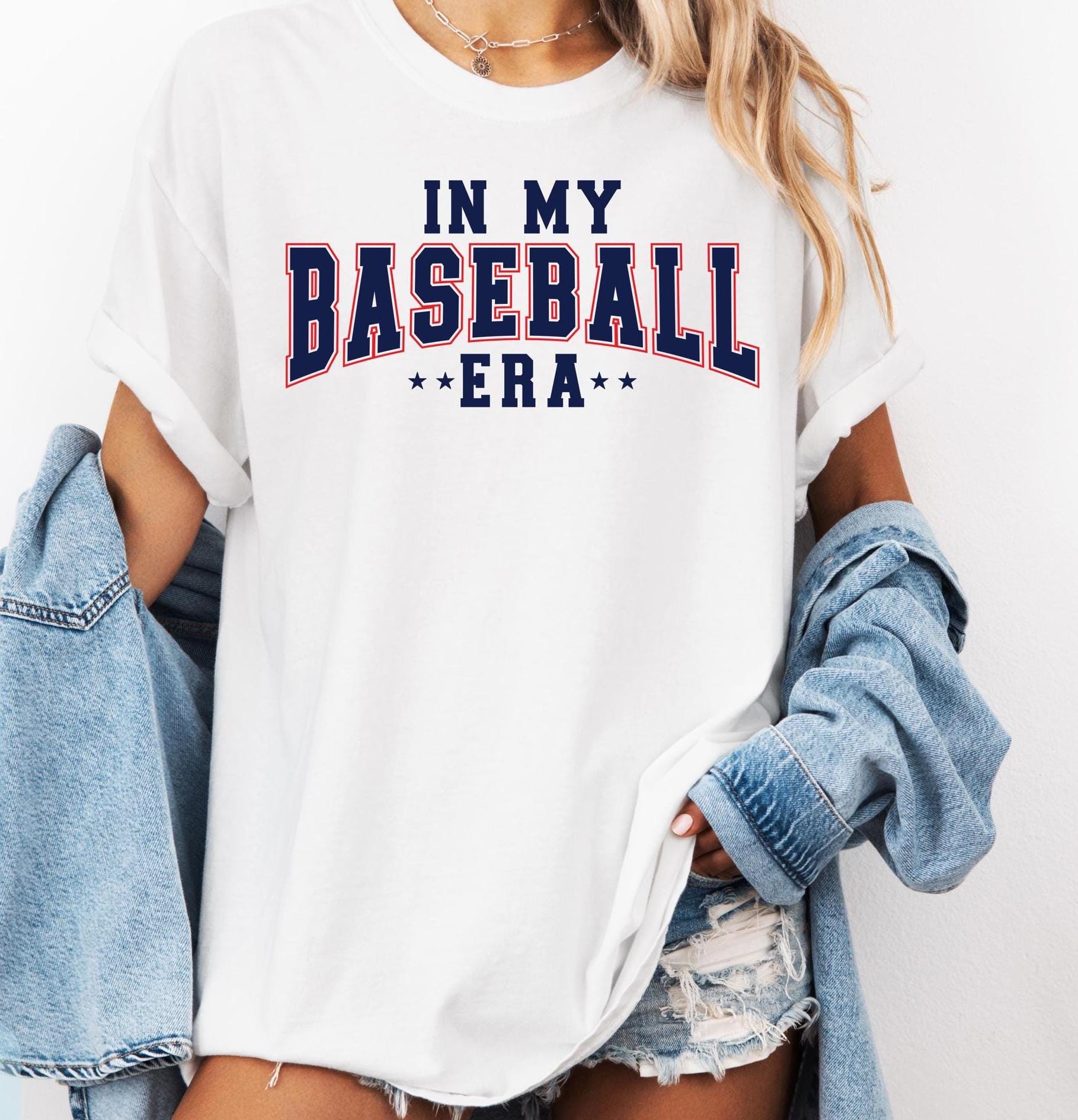 Comfort Colors In My Baseball Era Shirt, Baseball Mama Shirt, Retro Game Day Shirt, Sports Mom Gifts, Sports Mom Life Apparel, Team Mom Tee
