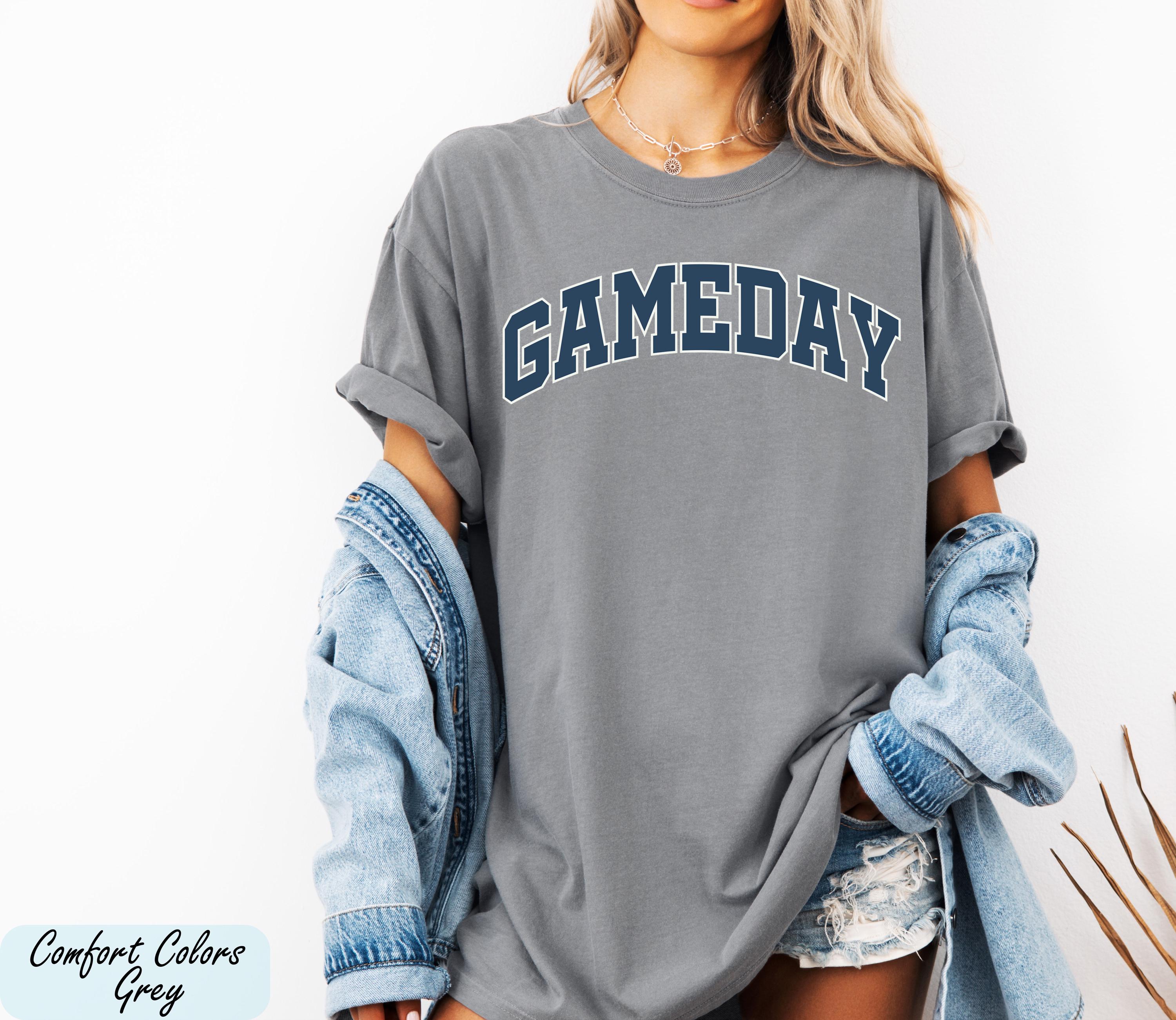 Comfort Colors Game Day Shirt, Vintage Unisex Football Gameday Tee, Retro Fan Outfit, Baseball Shirt, Basketball Shirt, Football Mom Shirt