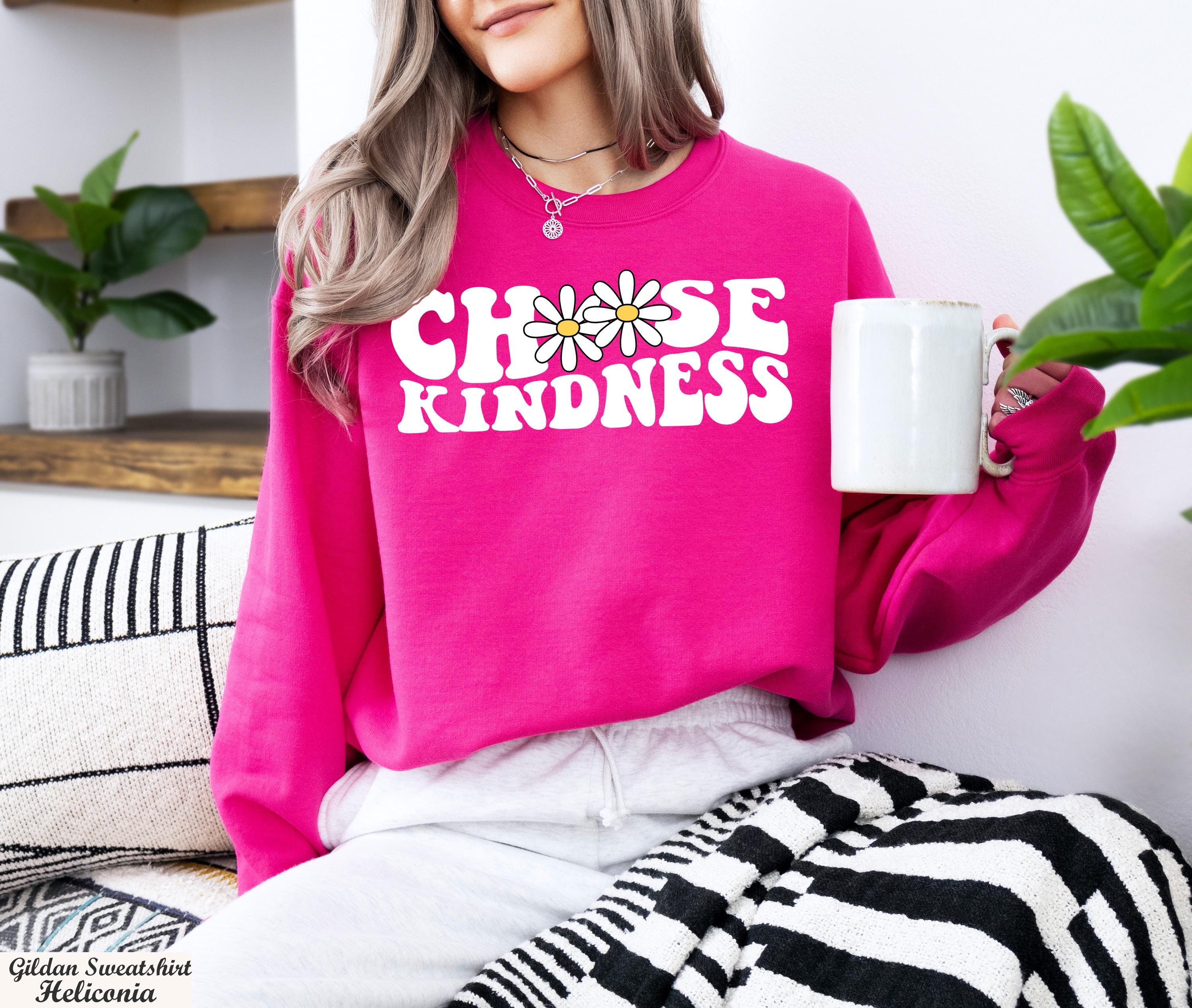 Choose Kindness Teacher Long Sleeve Shirt, Be Kind School Sweatshirt, Elementary Team Teacher Sweater ,Motivational Teacher Crewneck