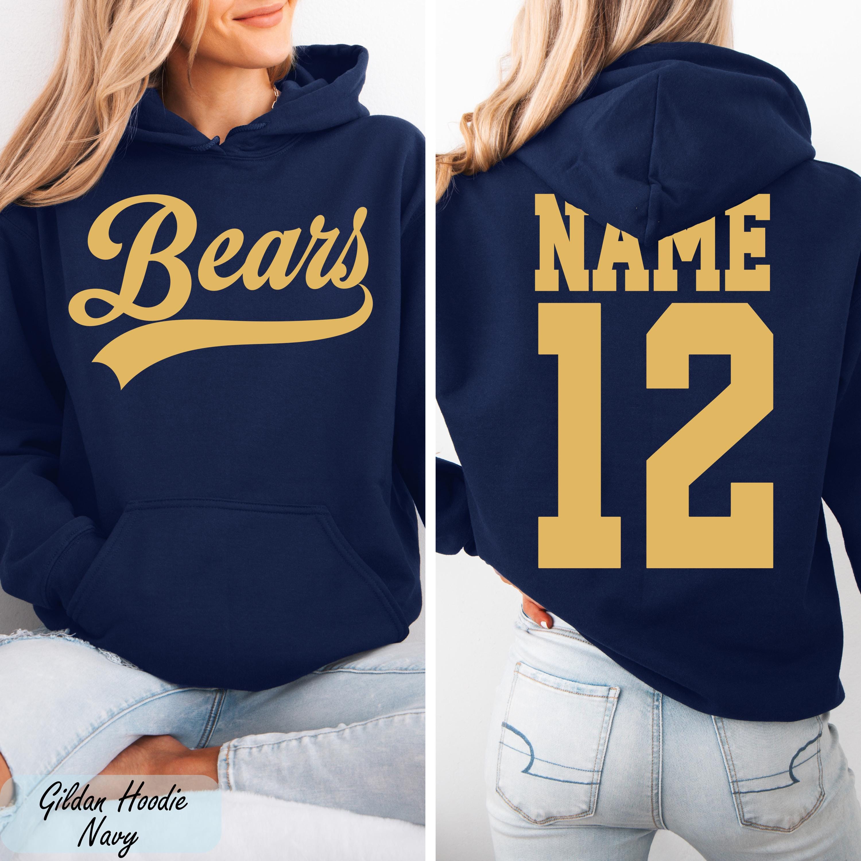 Comfort Colors® Custom School Mascot Hoodie, Custom Sports Sweatshirt, Team Mascot Hoodie, School Logo Hoodie, School Spirit Sweatshirt