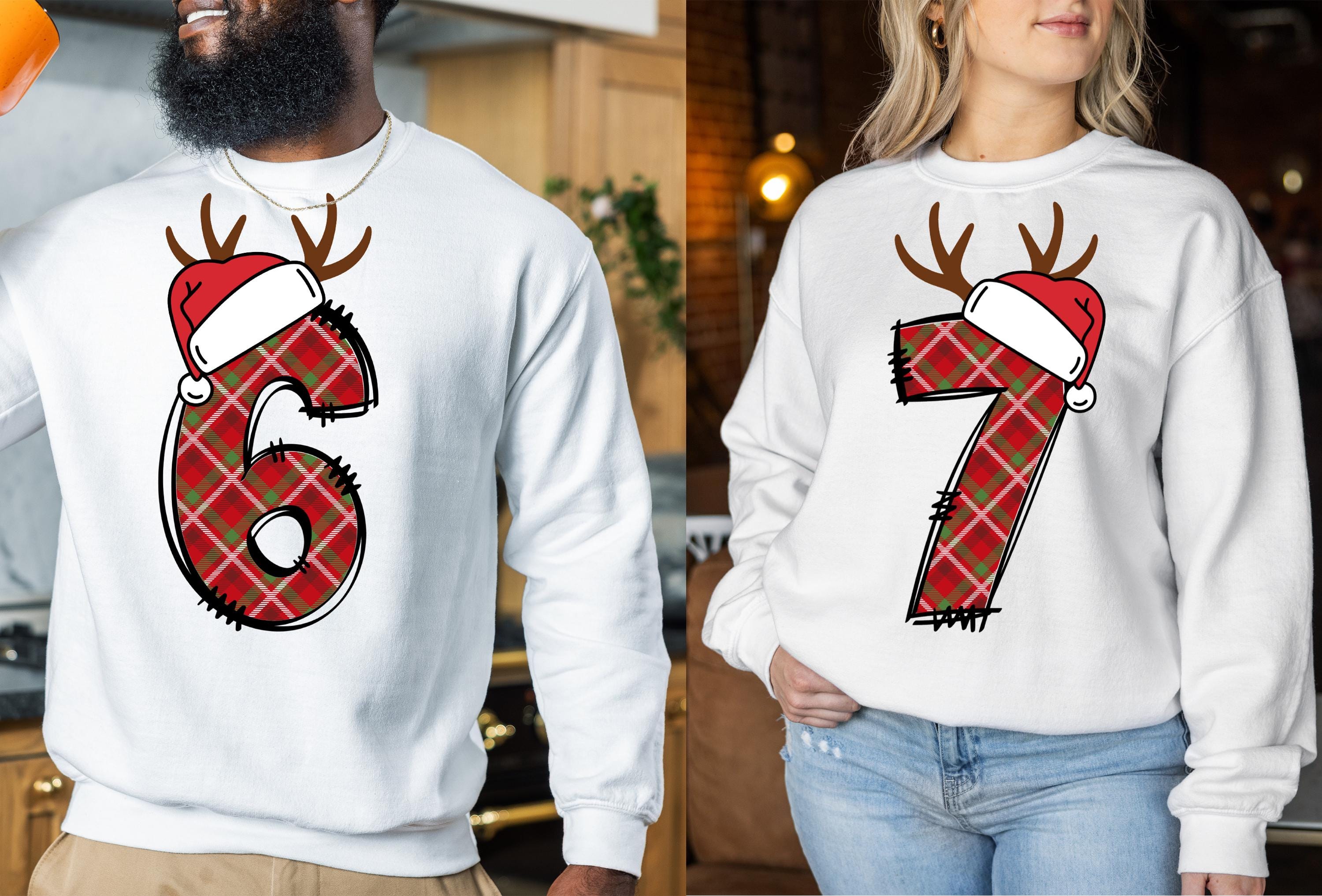 Funny Six Seven Sweatshirt, Meme Christmas Sweatshirt, Meme Sweatshirt, Trendy Xmas Gift, Six Seven Meme Sweatshirt, Adult Humor Sweatshirt