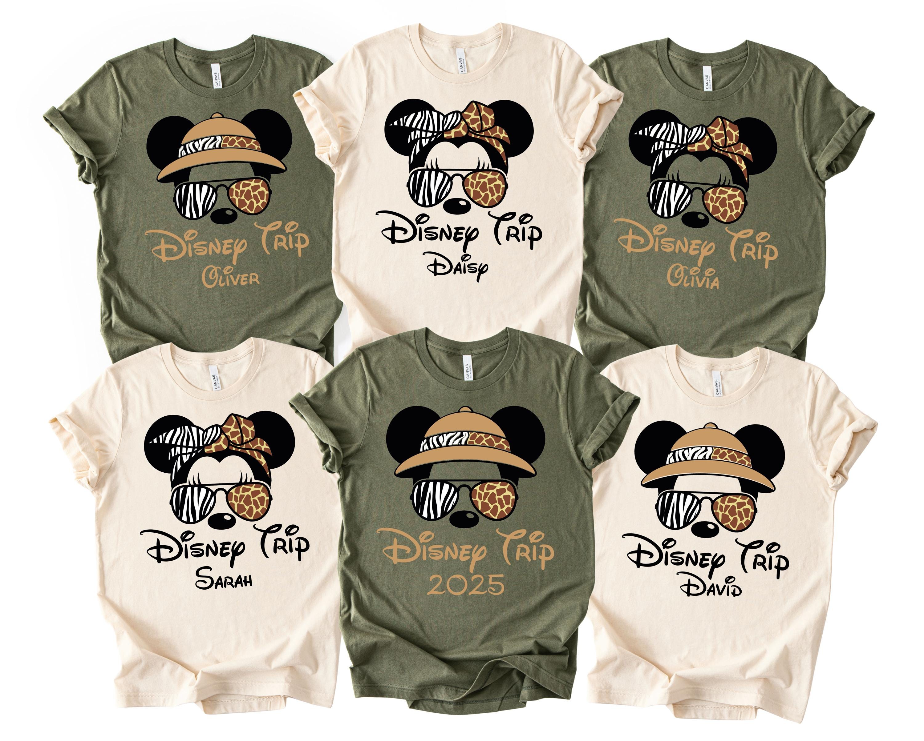 Customized Disney Animal Kingdom Shirts, Safari Family Matching Shirts, Disney Trip Shirts, Disneyworld Shirts, Disney Family Trip Shirt